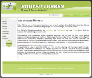 Bodyfit Fitness und Gesundheitsclub in Lübben