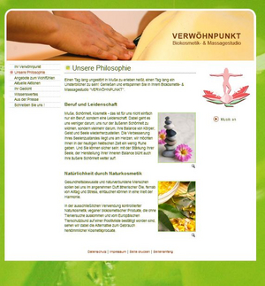 Massage-Anwendungen im VERWÖHNPUNKT Biokosmetik- & Massagestudio