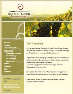 Ökologisches Weingut Herbert Kuhnen Bekond