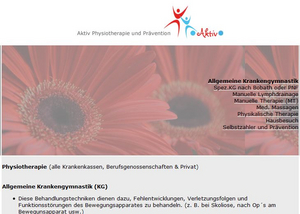 Aktiv Physiotherapie u. Prävention Frankfurt (Oder)