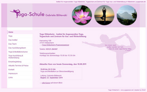 Yoga - Yogaschule  Zentrum Hildesheim