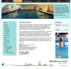 Schwimmhalle in Neubrandenburg